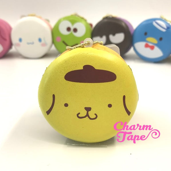 Pompompurin round cake Puchi cake sweet treat squishy for bag