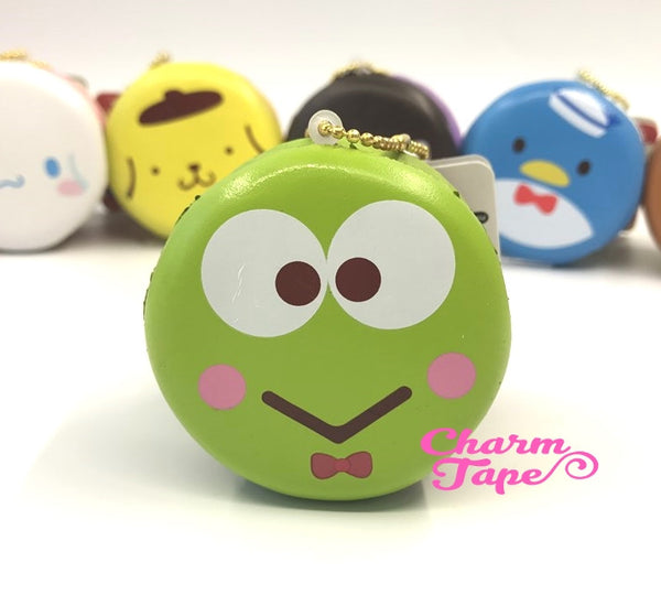 Keroppi round cake Puchi cake sweet treat squishy for bag