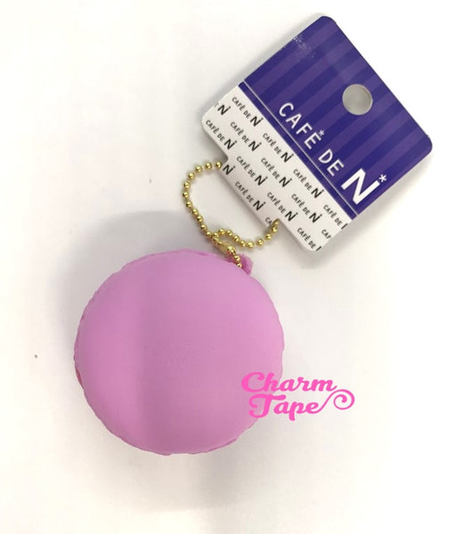 Cafe de N Light Pink Cherry macaroon squishy charm kawaii