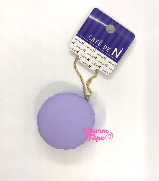 Cafe de N Light Purple Cassis Milk macaroon squishy charm kawaii