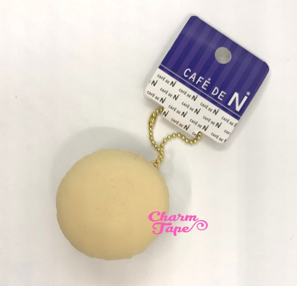 Cafe de N Beige Maple macaroon squishy charm kawaii