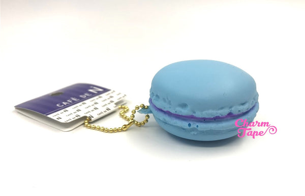 Cafe de N Pastel Blue Mint macaroon squishy charm kawaii