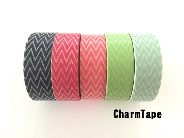 Chevron zigzag Washi Masking Tape Roll 15mm x 10m WT1007 - CharmTape - 2