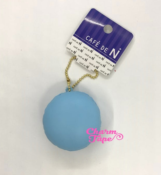 Cafe de N Pastel Blue Mint macaroon squishy charm kawaii