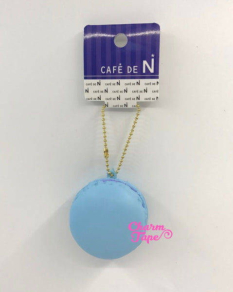 Cafe de N Pastel Blue Mint macaroon squishy charm kawaii