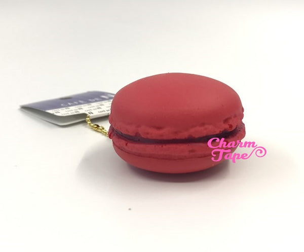 Cafe de N Red macaroon squishy charm kawaii