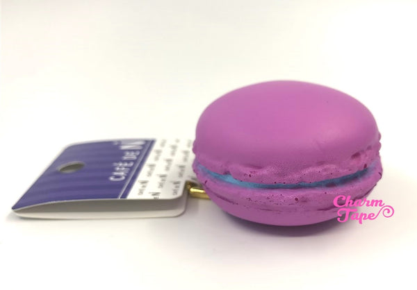 Cafe de N Purple macaroon squishy charm kawaii