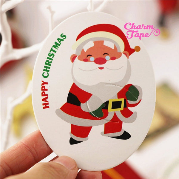 Christmas Lollipop / Pencil Holder - Small Gift - Class Gift - Party Favor - Festive Gift 48-50 Lollipop Covers - Santa Claus