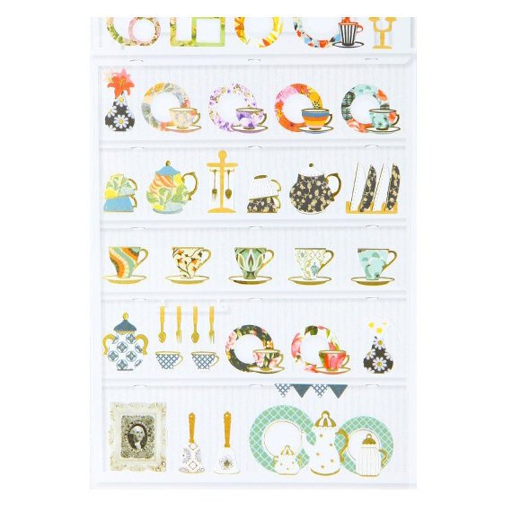 Novelty Tea Cup Stickers // Erin Condren Planner Stickers DIY essentials by Sonia SS245