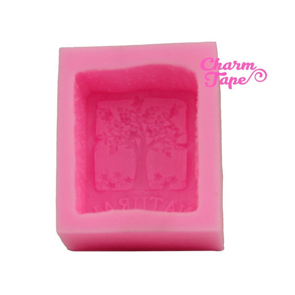 3D Highly Detailed Tree Of Life Food Graded Silicon silicone mold for uv resin /cake/ fondant / soap making flexible mold H1654