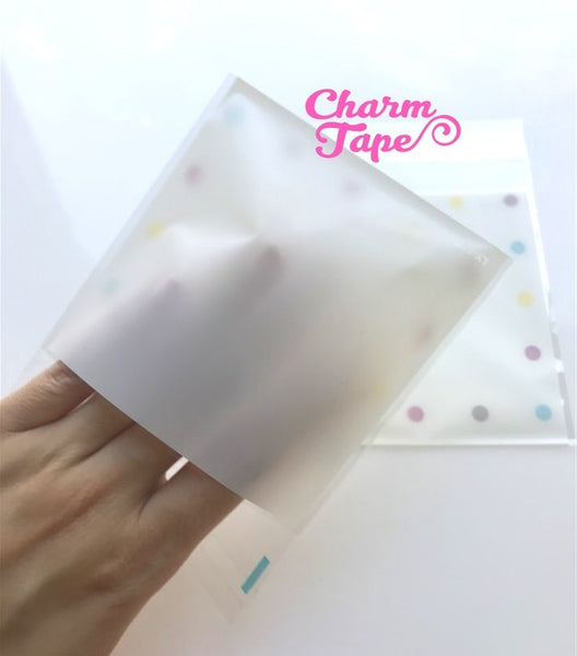 20/50/100 bags Dots Cello Bags // Poly Bags // Self Sealing bags // Wedding Favor Bags // Party Bags CB78