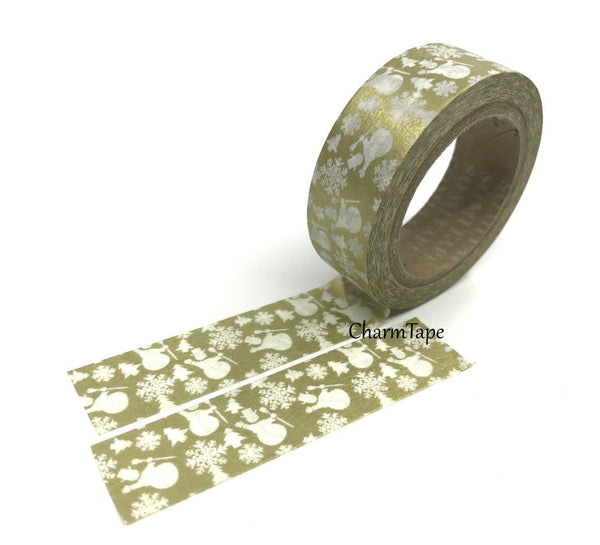 Christmas Washi Tape 15mm x 10 meters each