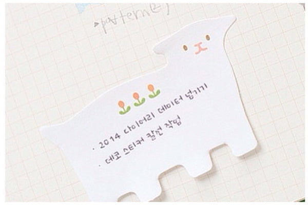 Post-it Memo Note Pad - Lamb PN5 - CharmTape - 1