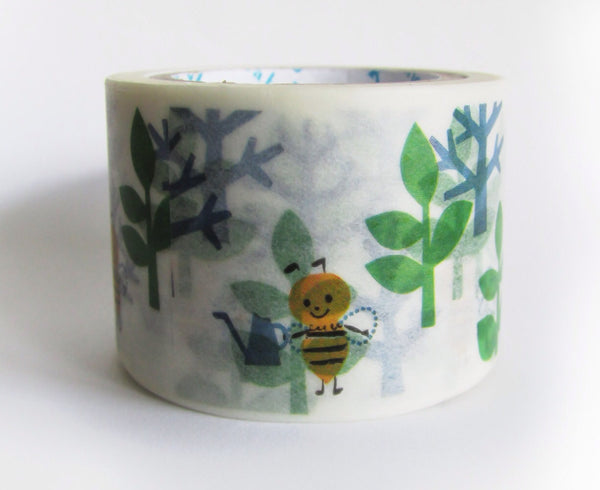 Bee Washi Tape Shinzi Katoh 30mm Wide x 10m WT549 - CharmTape - 2