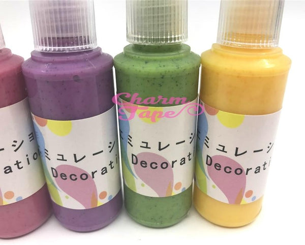 Fake Deco Fruit Sauce (Jam) - 20ml Decoden | Acrylic Paint | Miniature Food | Food Jewelry (Japan Quality)