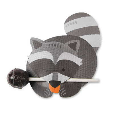 Lollipop / Pencil Holder - Small Gift - Class Gift - Party Favor - Thank You Gift 48-50 Lollipop Covers - Bears & Raccoon