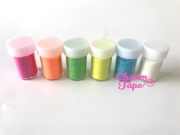 Loose Neon Color glitters, bottle UV resin, nail gel, acrylic nail, nail polish glitter Extra Fine Iridescent Embellishment Costume Craft