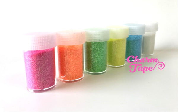 Loose Neon Color glitters, bottle UV resin, nail gel, acrylic nail, nail polish glitter Extra Fine Iridescent Embellishment Costume Craft