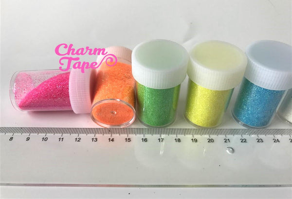 Loose Neon Color glitters, bottle UV resin, nail gel, acrylic nail, nail polish glitter Extra Fine Iridescent Embellishment Costume Craft