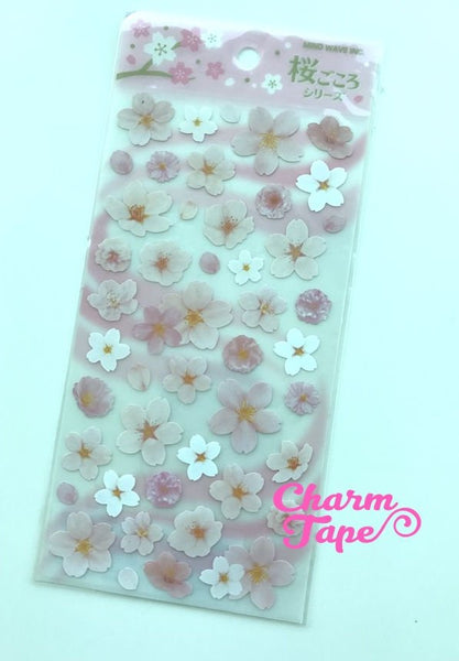 Pink Sakura Flower stickers by Mindwave 1 Sheets