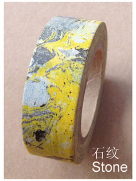 Marble stone Washi Tape Roll Adhesive Stickers WT374