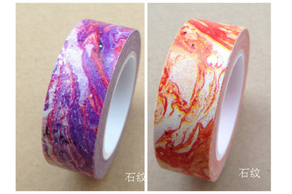 Marble stone Washi Tape Roll Adhesive Stickers WT374