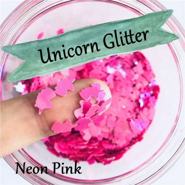 Unicorn Loose glitters 8mm UV resin / Laser / Holographic / Solvent Resistant / Slime Art / Nail Art / Resin Jewelry